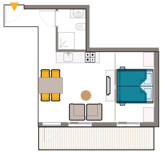Lay-out Appartement 103