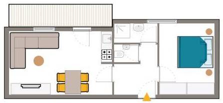 Plattegrond Laijola appartement 105