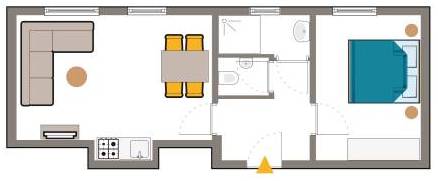 Plattegrond Laijola appartement 106