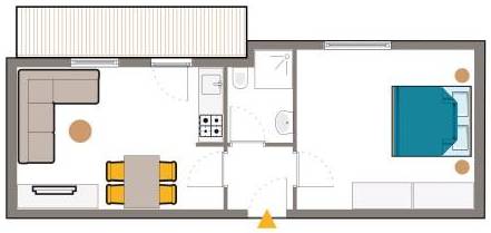 Plattegrond Laijola appartement 111