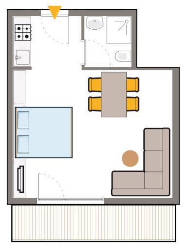 Plattegrond Laijola appartement 115