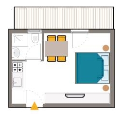 Plattegrond Laijola appartement 116