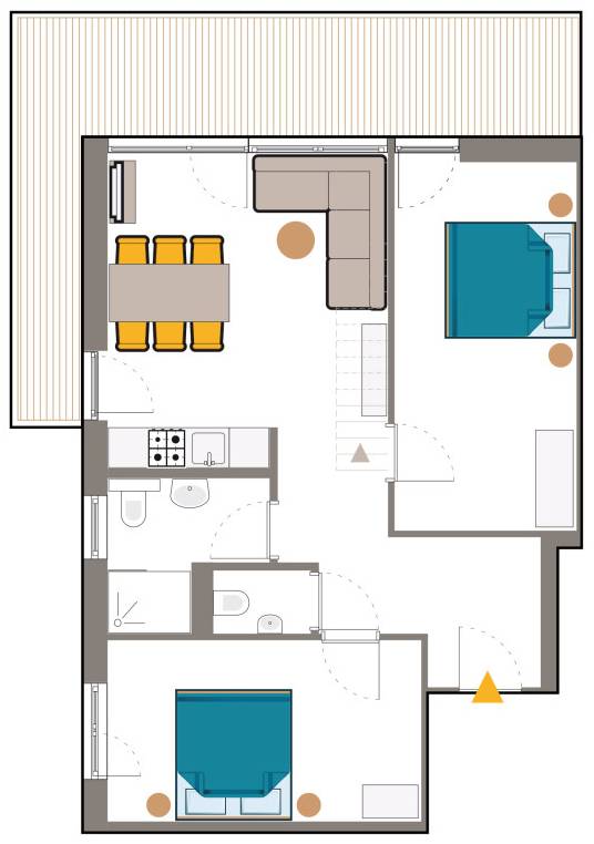 Plattegrond Laijola appartement 210