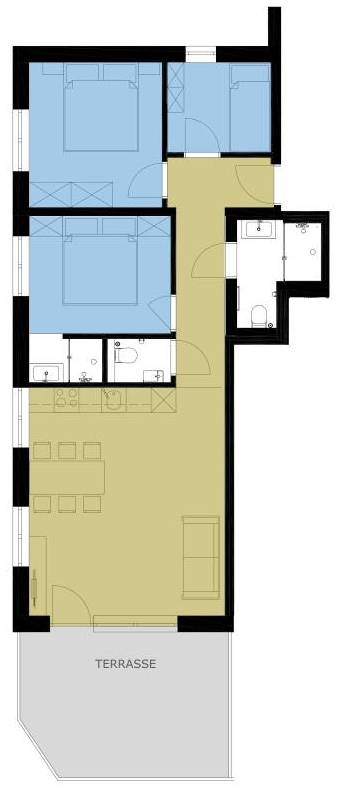 Plattegrond Laijola appartement 308