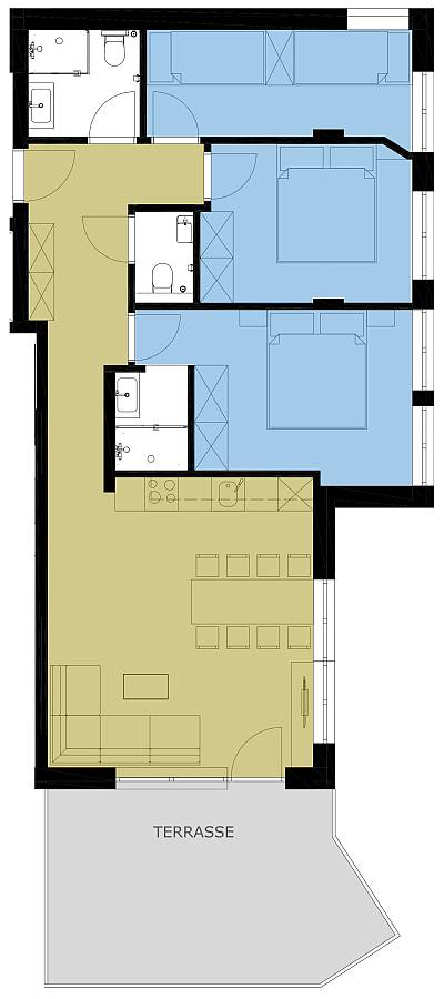 Plattegrond Laijola appartement 310